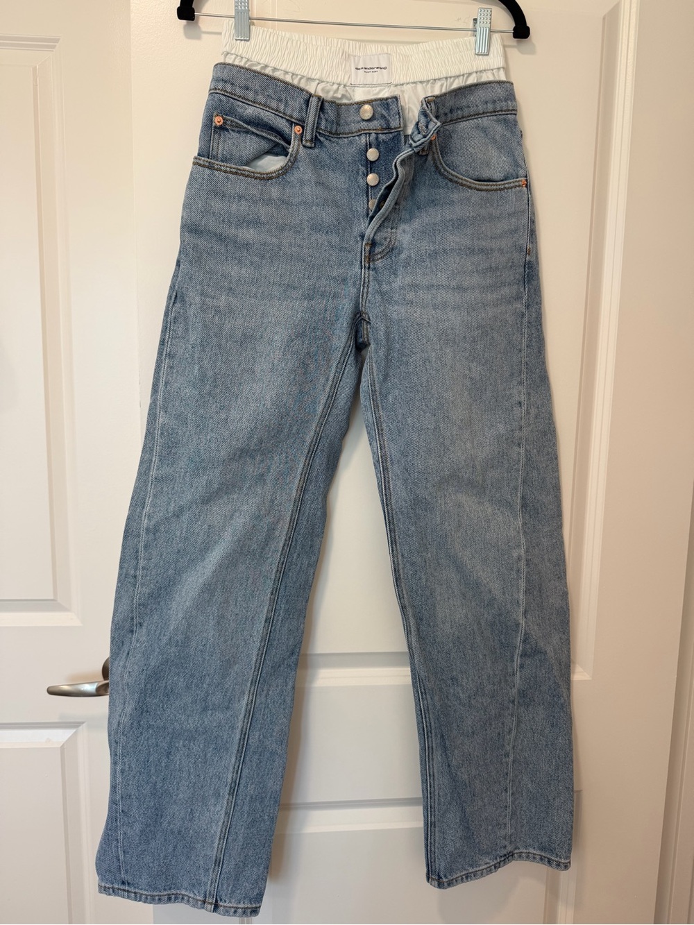 Women’s Light Blue Denim Jeans - Relaxed Straight Fit